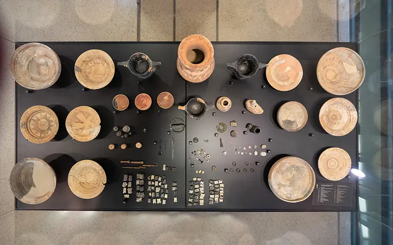Cerámica y tabas época romana Cerámica y tabas época romana