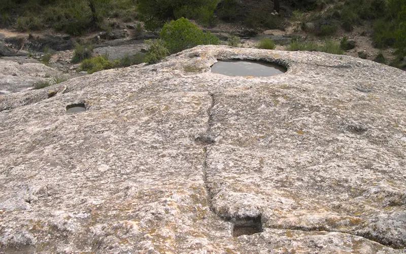 Petroglifo en la Pedrera