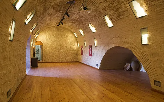 Sala del bastimento del Castillo de Jumilla