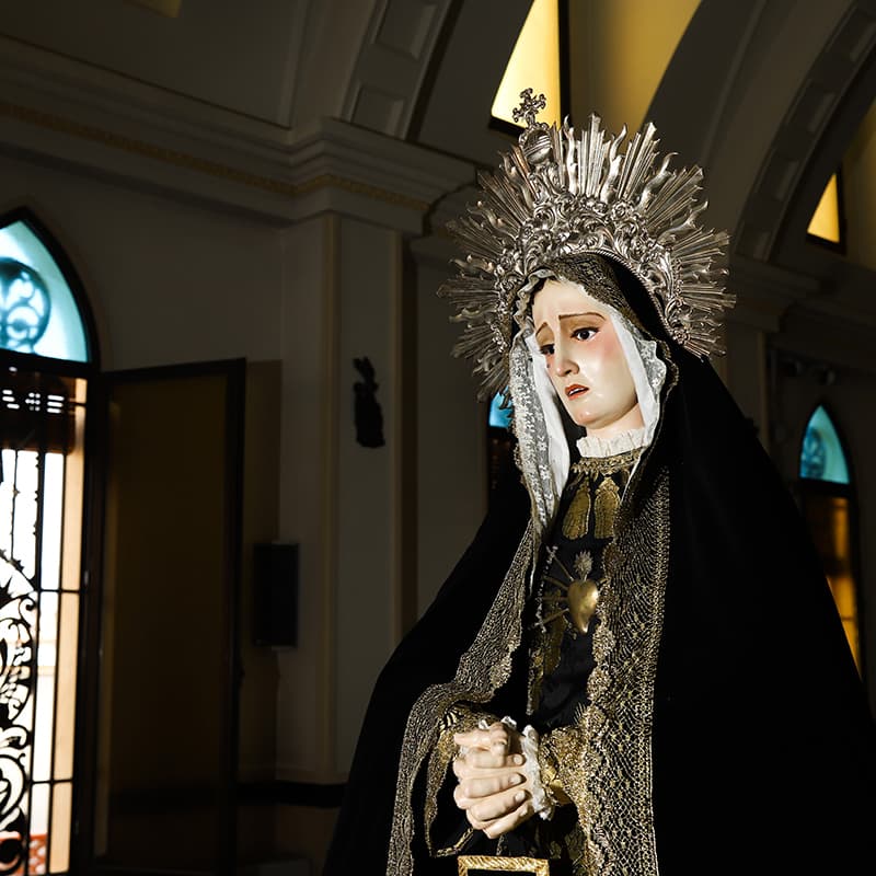 Nra. Sra. de los Dolores del Calvario en el Lunes Santo de Jumilla Nra. Sra. de los Dolores del Calvario en el Lunes Santo de Jumilla